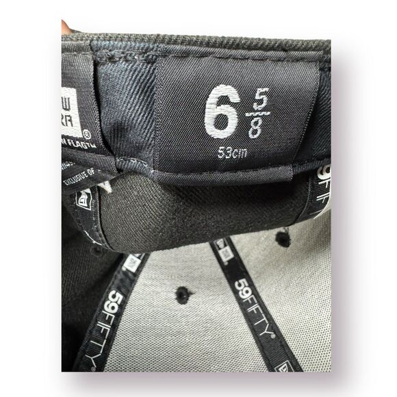 Pittsburgh Steelers New Era Snapback 6 5/8 Fitted Hat 59Fifty NFL NWT - Picture 6 of 7